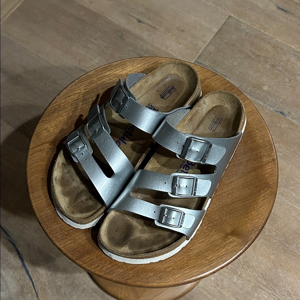 Silver Women's Sandals
